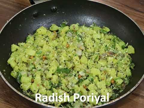 Radish Poriyal Recipe || Mullangi Poriyal || Radish fry Recipe