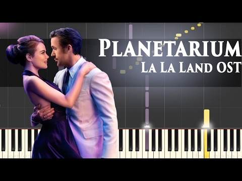 La La Land OST - Planetarium - Piano Tutorial