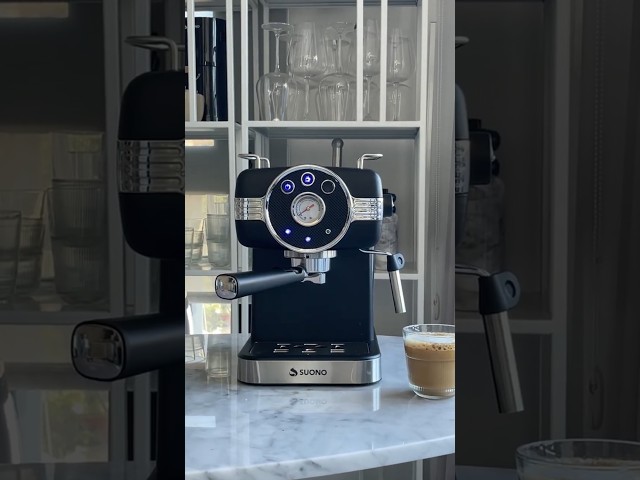 Vídeo relacionado con LONYOO Acrílico Divertidos Pendientes Máquina de Café Colgante Retro Vintage Joyería Cool Barista Regalos para Amantes del Café Mujeres Niñas Bebedores Mamá (Gris)