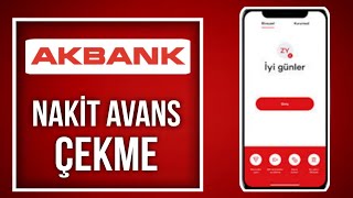 Akbank Mobil Taksitli Artı Para (Nakit Avans) Nasıl Çekilir?