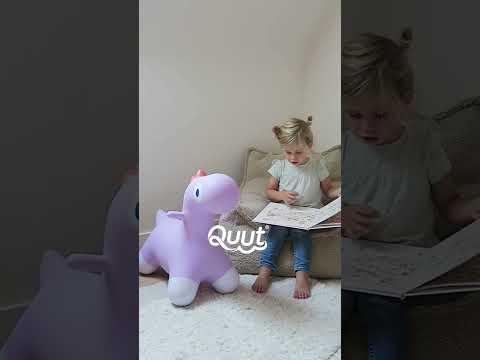 Миниатюра изображения товара Игрушка-прыгун Quut Hoppi Bouncing Dino 173731 (лавандовый)