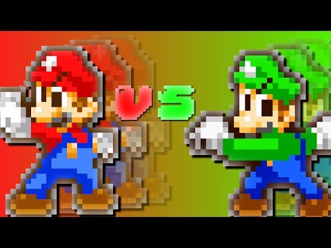 Mario vs  Luigi
