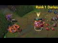 Rank 1 Darius: He is so AGGRESSIVE in the Early Game!