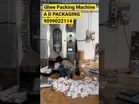 Ghee Pouch Packing Machine