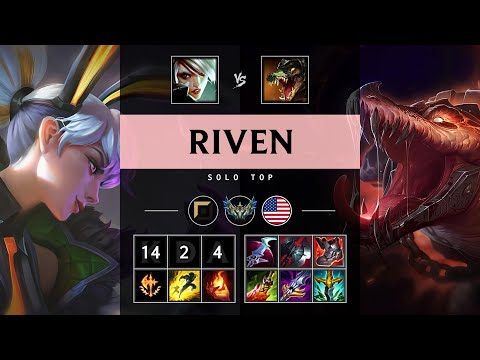 Riven Top vs Renekton: Triple Kill, Legendary - NA Challenger Patch 25.S1.1