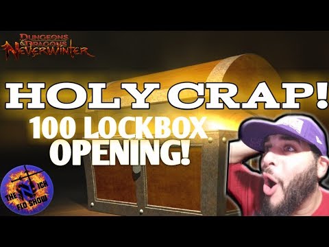 NEVERWINTER | OPENING 100 OLD LOCKBOXES! LEGENDARY ALERT? HEART OF FIRE MOD 15