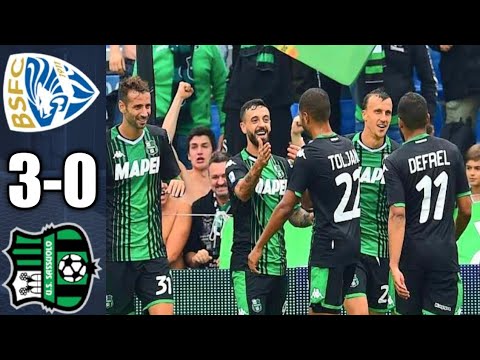Sassuolo vs Bresica 3-0 All goals ⚽️⚽️⚽️⚽️ 08/03/2020|Serie A 19/20|Text Review & stats