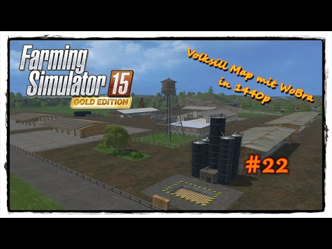 Let's Play: LS15 Gold Edition map: Volkshill v1.9.1 [Deutsch] #22 Aus Stroh wird Kompost