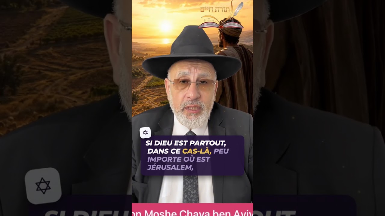 Pourquoi toutes les synagogues pointent vers Israël