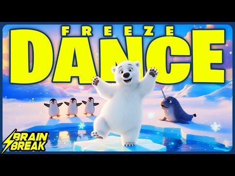 ⚡️ Arctic Freeze Dance ❄️ Winter Brain Break for Kids ❄️ Just Dance ❄️ Danny Go Inspired