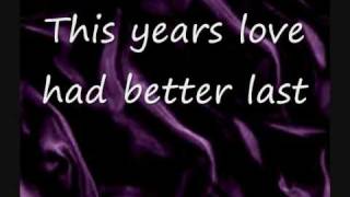 Video thumbnail of "David grey this years love lyrics"