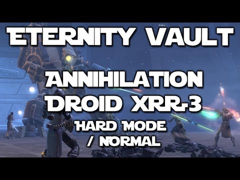 SWTOR Guide | Annihilation Droid XRR-3 | Eternity Vault Operation Boss #1 | 8man HM & Normal
