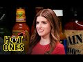 Anna Kendrick Gets The Giggles While Eating Spicy Wings Hot Ones