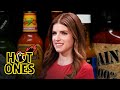 Anna Kendrick Gets the Giggles While Eating Spicy Wings | Hot Ones