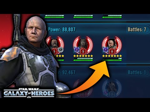 Boba Fett Scion of Jango NOT TRASH Anymore in Galaxy of Heroes - Grand Arena is BACK