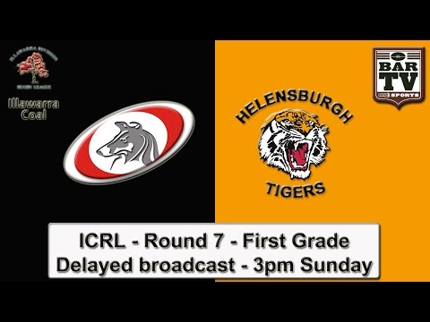 2015 ICRL - Round 7 - First grade - Delayed broadcast - Collegians v Helensburgh
