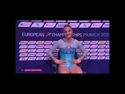 Valeriia Osipova (UKR) BB: 2022 European championships QF/AA