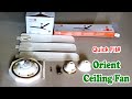 Orient Ceiling Fan Quick Installation | Fitting New Orient Ceiling Fan