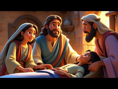 From Death to Life: The Story of Jairus’ Daughter | Mark 5 & Luke 8 |Animated Bible Story for Kids