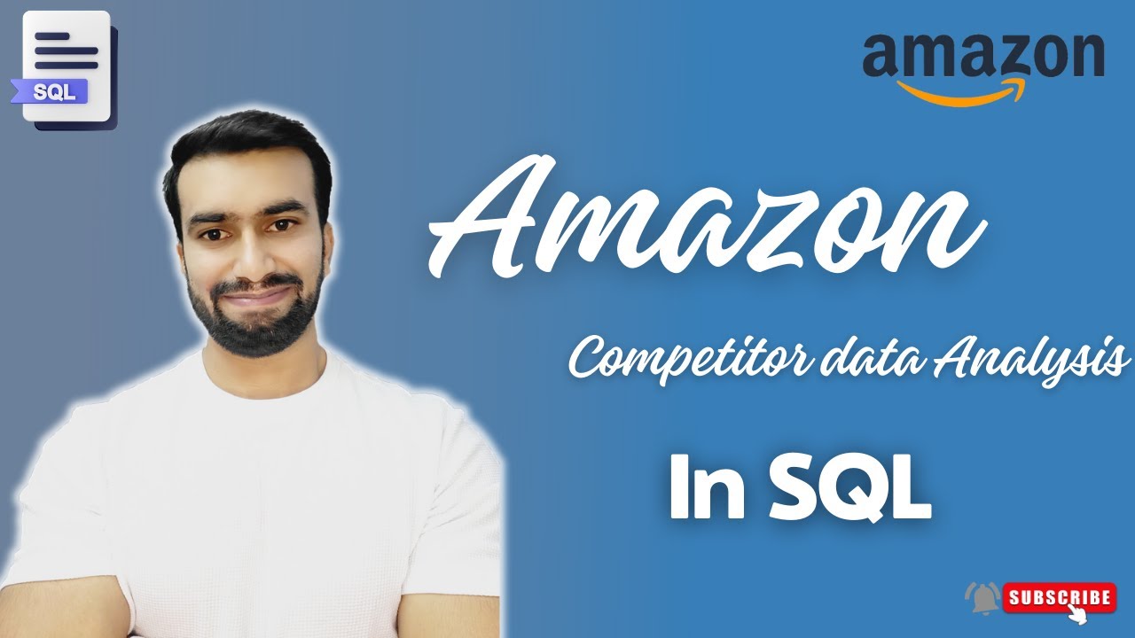 Amazon | Competitor Data Analysis using SQL | Data Analyst Problem
