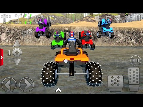 Extreme Off-Road Driving Dirt Quad Bikes #1 - Offroad Outlaws motor bike 3d game Android Gameplay