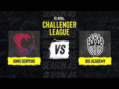 Ignis Serpens vs. BIG Academy - Map 2 [Ancient] - ESL Challenger League Season 45 Europe - UB