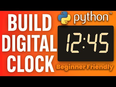 How To Create A Digital Clock Python Tutorial