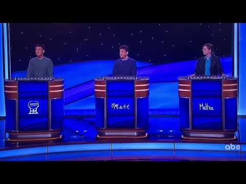 James Holzhauer, Matt Amodio and Mattea Roach ALL RETURN NEXT YEAR 2024 Jeopardy Masters😳🤯😳🤯😳🤯😳🤯🏆👍❤️