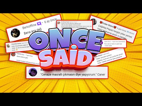 Once Said - Yasak Elma