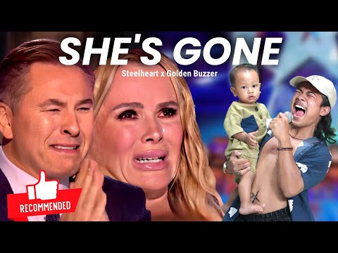 Golden Buzzer! Very Extraordinary Voice Strange Baby Singing Song She's Gone Makes the Judges Cried