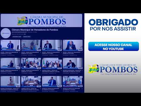 REUNIÃO DA CÂMARA DOS VEREADORES DE POMBOS-PE ( 22.10.2026 )