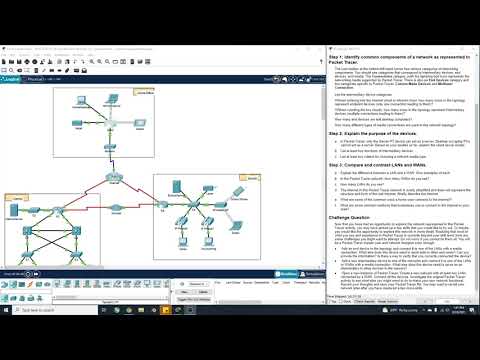 1.5.7 Packet Tracer - Network Representation