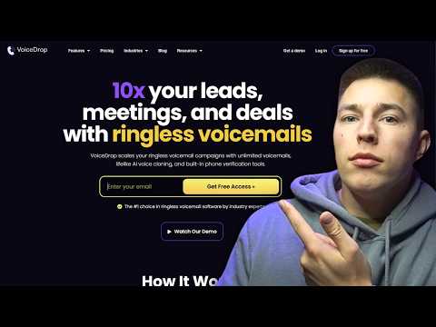 How To Automate Ringless Voicemails - Voicedrop AI Review