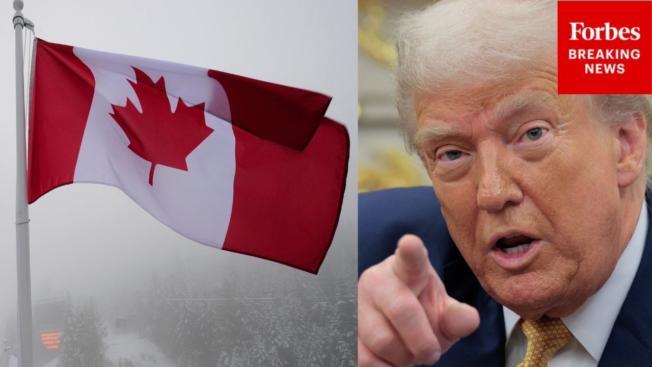 'They're Being Taught A Little Lesson...': Trump Doesn't Hold Back On Canada