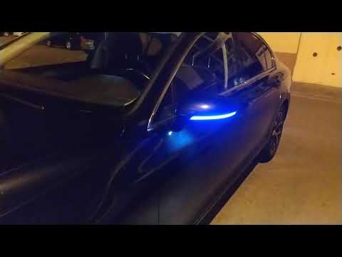 Luces dinámicas Passat b8.. función follow home..Toma 1