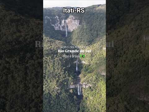 Salto de Aratinga em Itati-RS litoral Norte Gaúcho #litoralrs #torresrs #rotadosol #arroiodosal #sul