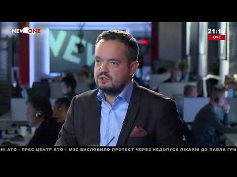 Vadim Novinsky on the air of "Big Evening" on the NewsOne channel, 13.10.17