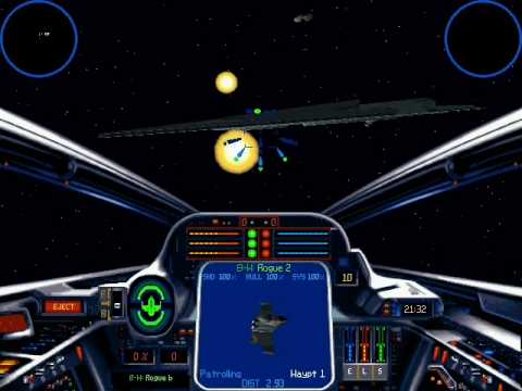 Playthrough of X-Wing vs TIE Fighter Rebel Mission 14 Part 3 - Rescue Conscripts