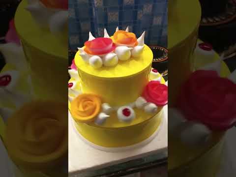 #trending #cake #howtomakecakecreamathome #birthdaycake
