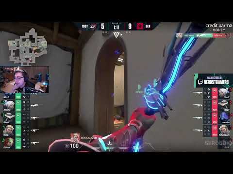 Shroud reacts to 100T Asunas VAC shot against SENTINELS