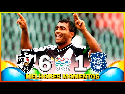 VASCO 6 X 1 OLARIA ● MELHORES MOMENTOS ● CAMPEONATO CARIOCA 2000 ● 4ª RODADA
