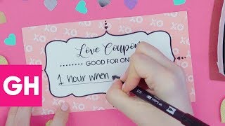 These Love Coupons Make the Best Gifts | GH