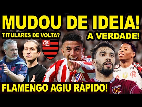 CHANGED THEIR MIND! FLAMENGO ACTED QUICKLY AND MADE A DECISION! THE TRUTH ABOUT THE OFFER FOR THI...