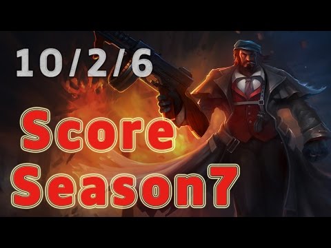 KT Rolster Score Graves Jungle vs Leesin Patch 7.7