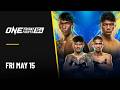 Live In HD ONE Friday Fights 154 Samingdam Vs Yodphupa