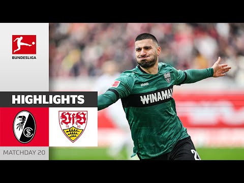 Resumen de SC Freiburg vs Stuttgart Jornada 20
