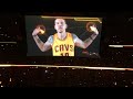 2014-2015 CAVS Home Opener Intro Lebrons.