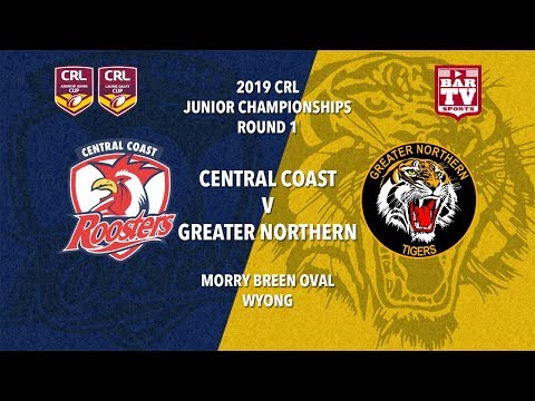 2019 Country Rugby League Rep - Johns and Daley Cup - Round 1- Roosters v GN Tigers