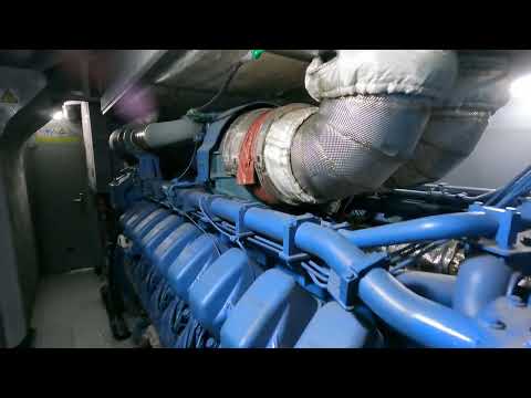 SDA1 CRRC Ziyang, China. Engine room walk.  Tue 29th Mar 2022