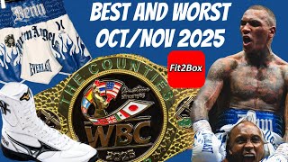 BEST AND WORST IN BOXING OCTOBER AND NOVEMBER 2025